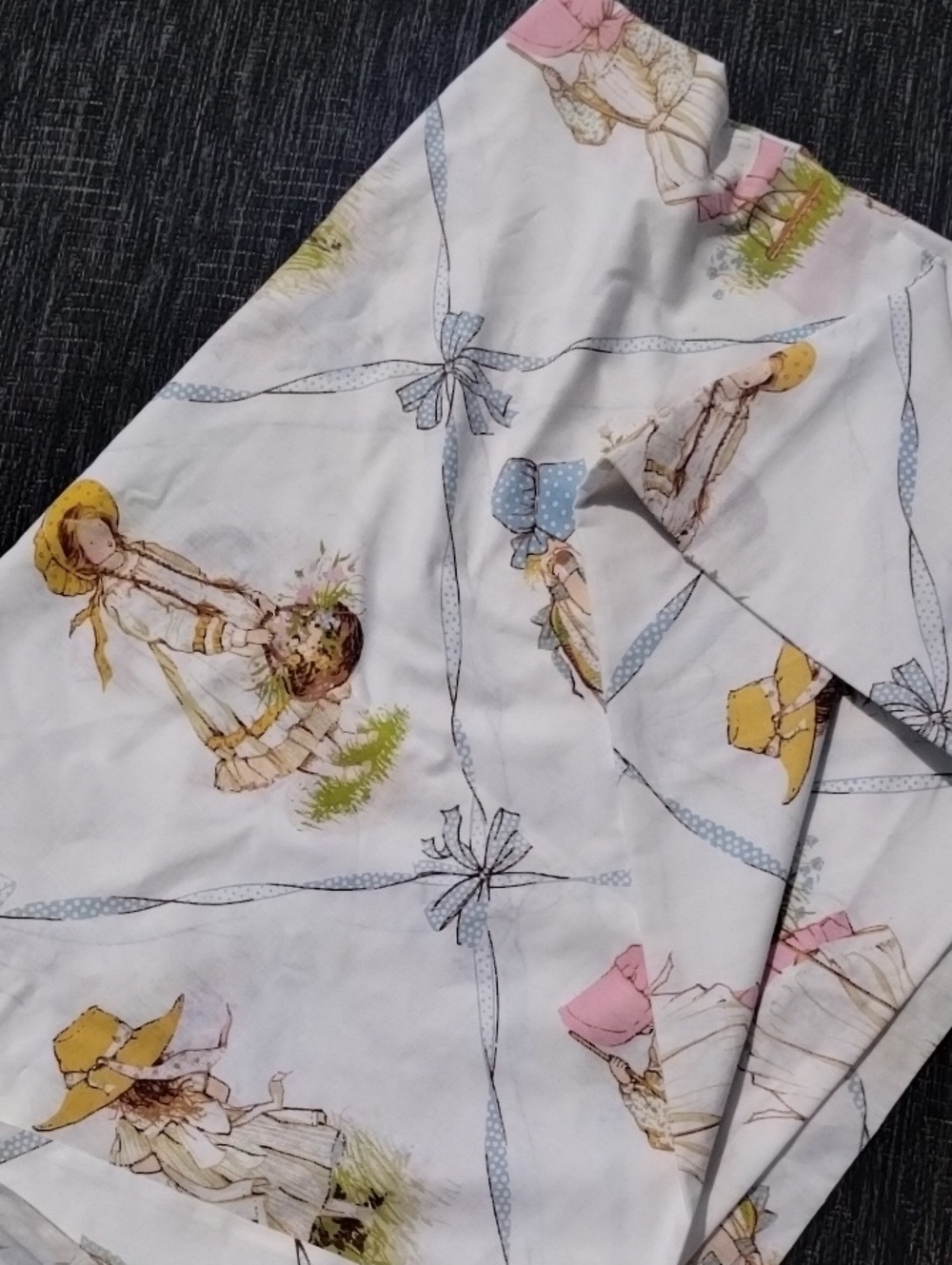 Holly Hobbie JC Penney Twin Flat Sheet